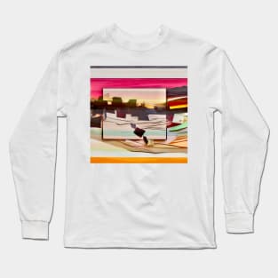 Pueblo Abstract Long Sleeve T-Shirt